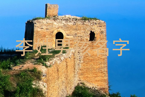 李姓男孩名字