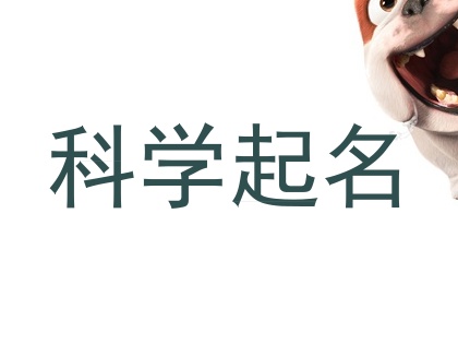 科学起名