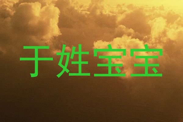 于姓宝宝