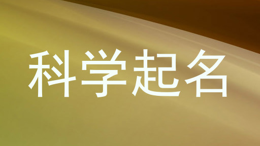 科学起名