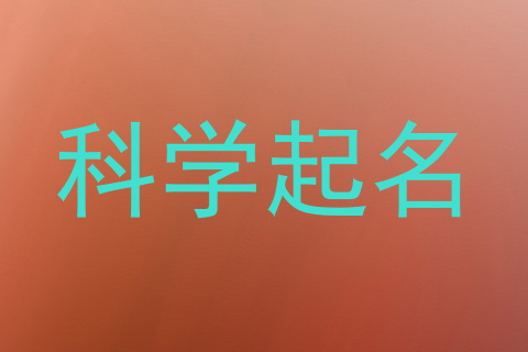 科学起名