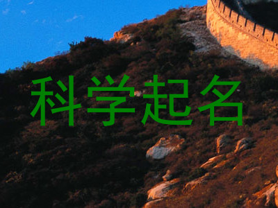 科学起名