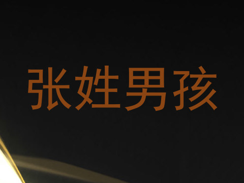 张姓男孩