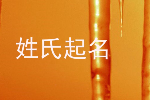 姓氏起名
