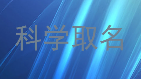 科学取名