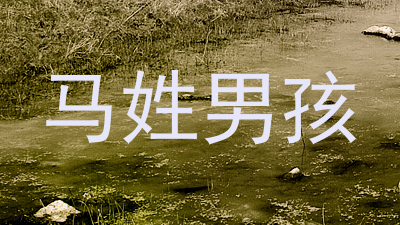 马姓男孩