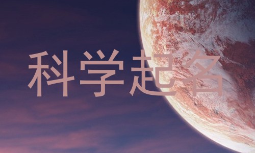 科学起名
