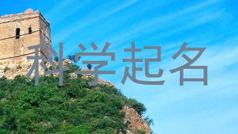 科学起名