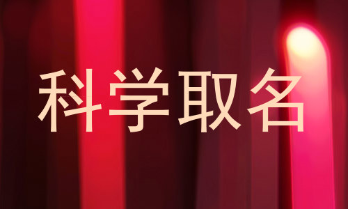 科学取名