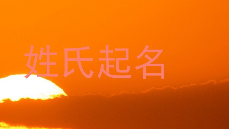 姓氏起名