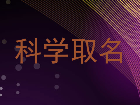 科学取名