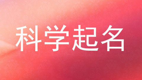 科学起名