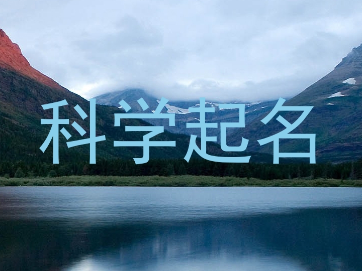 科学起名