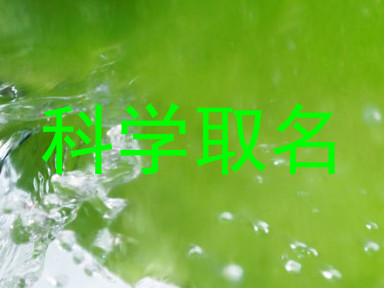 科学取名