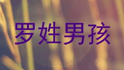 罗姓男孩