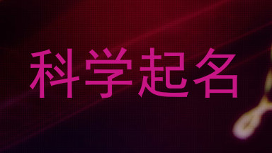 科学起名