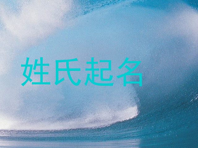 姓氏起名