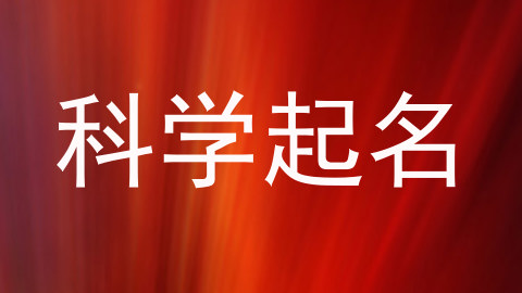 科学起名