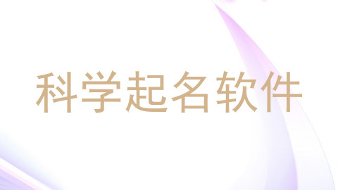 科学起名软件