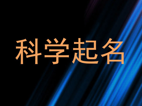 科学起名