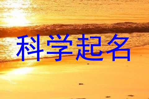 科学起名