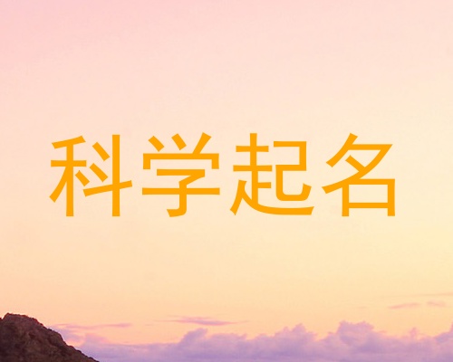 科学起名