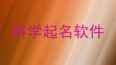 科学起名软件