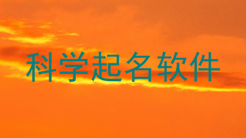 科学起名软件