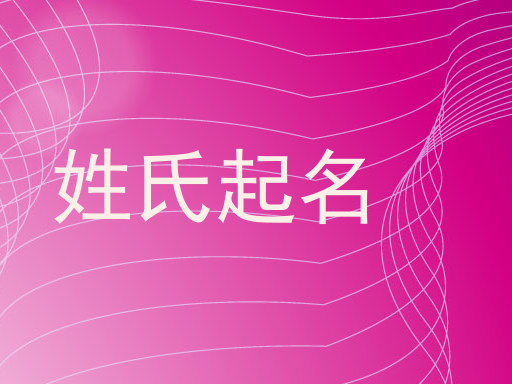 姓氏起名