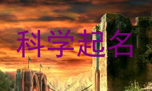 科学起名