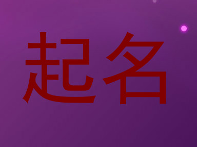 起名