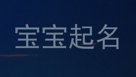 宝宝起名