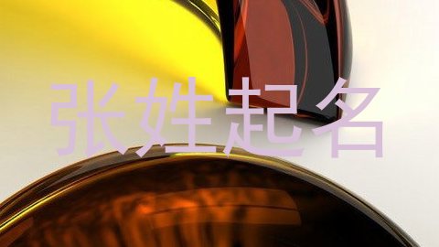 张姓起名