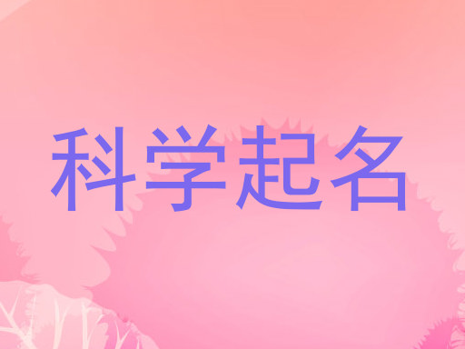 科学起名