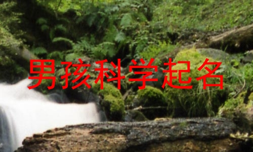 男孩科学起名