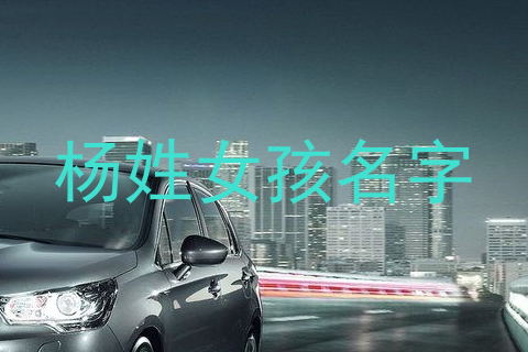 杨姓女孩名字