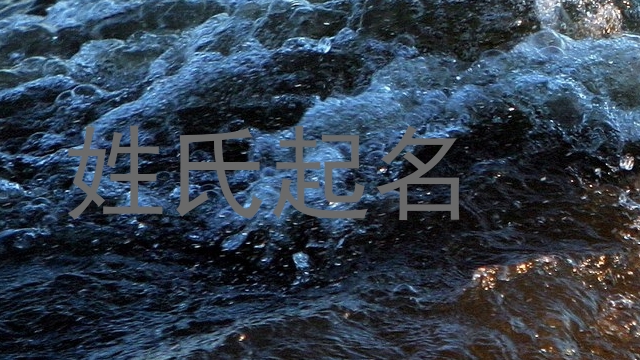 姓氏起名