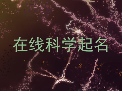在线科学起名