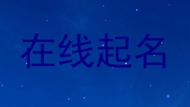 在线起名