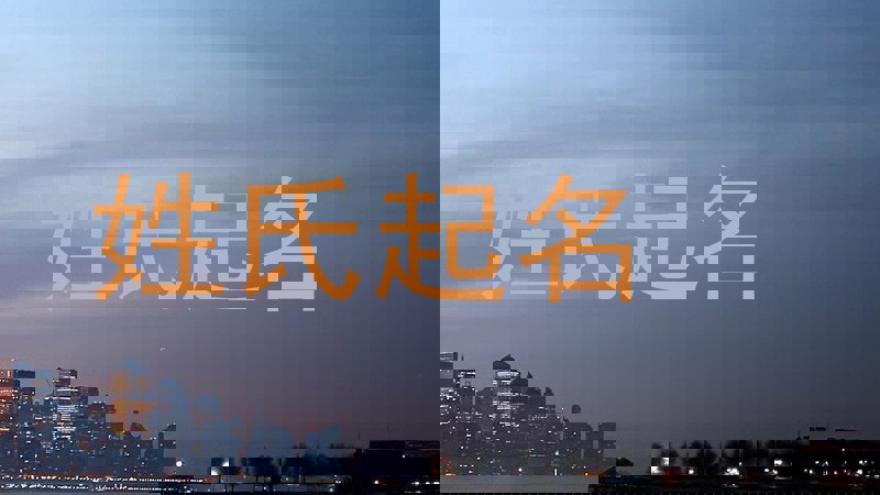 姓氏起名