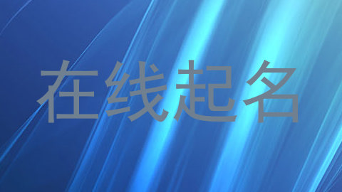 在线起名