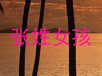 张姓女孩
