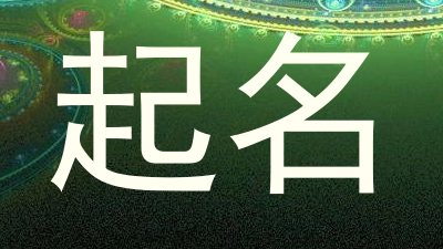 起名