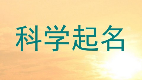 科学起名