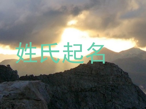 姓氏起名