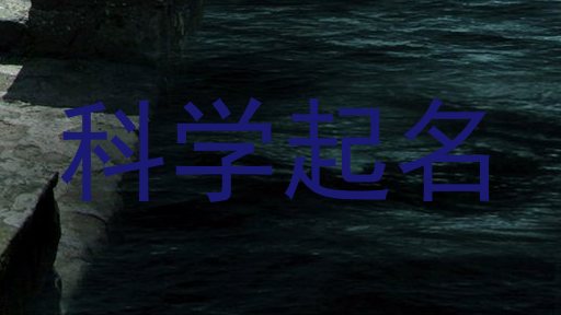 科学起名