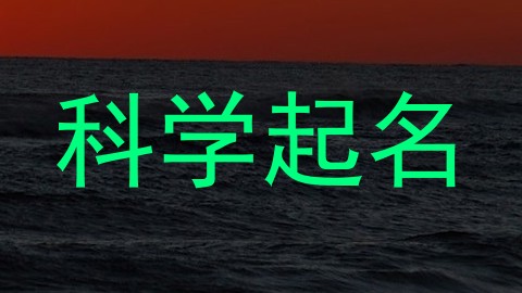科学起名