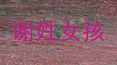 谢姓女孩