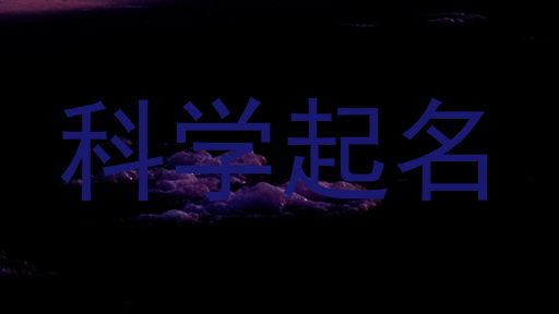 科学起名