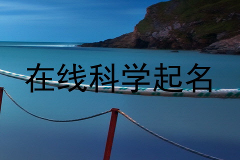 在线科学起名